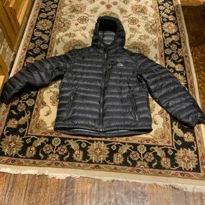 Mens down filled coat